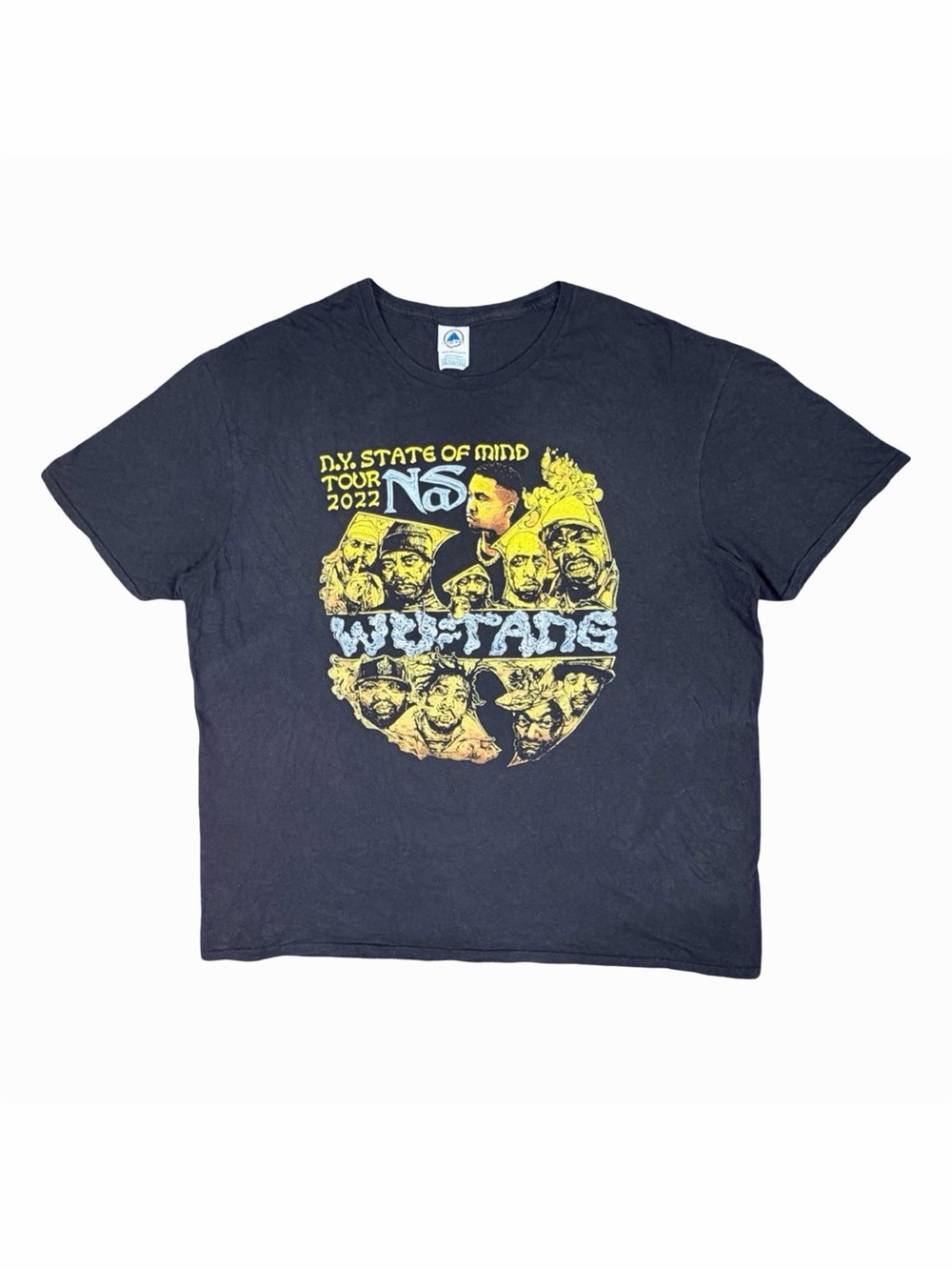 Delta 2022 NY State of Mind Tour - NaS + WU-TANG Clan Crew Neck Tour Tee - 2XL